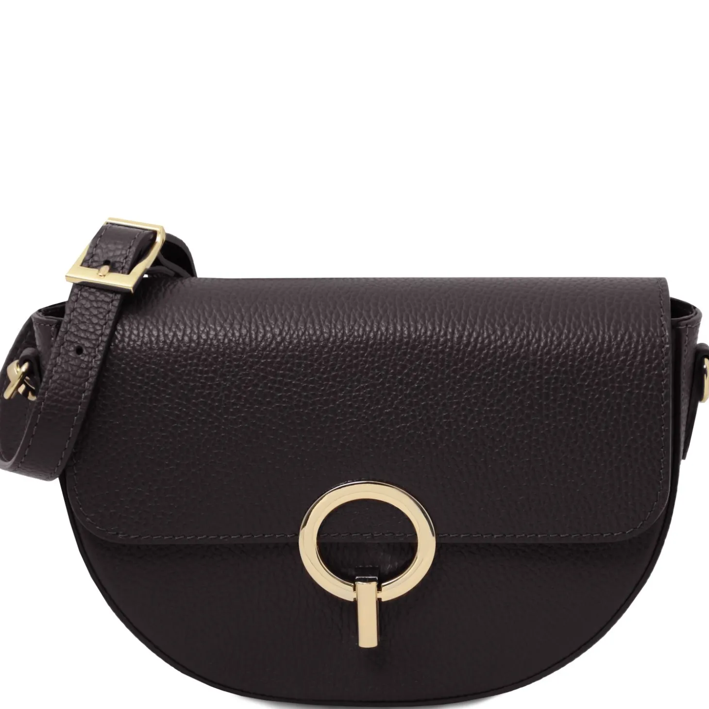 Schultertasche aus Leder