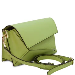 Schultertasche aus Leder