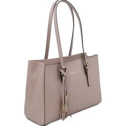 Schultertasche aus Leder