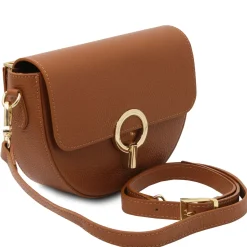 Schultertasche aus Leder