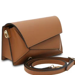 Schultertasche aus Leder