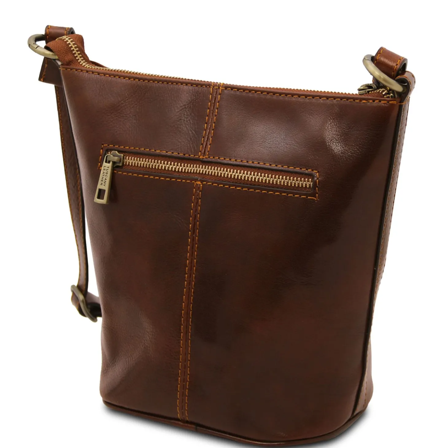 Schultertasche aus Leder