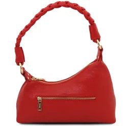 Schultertasche aus Leder