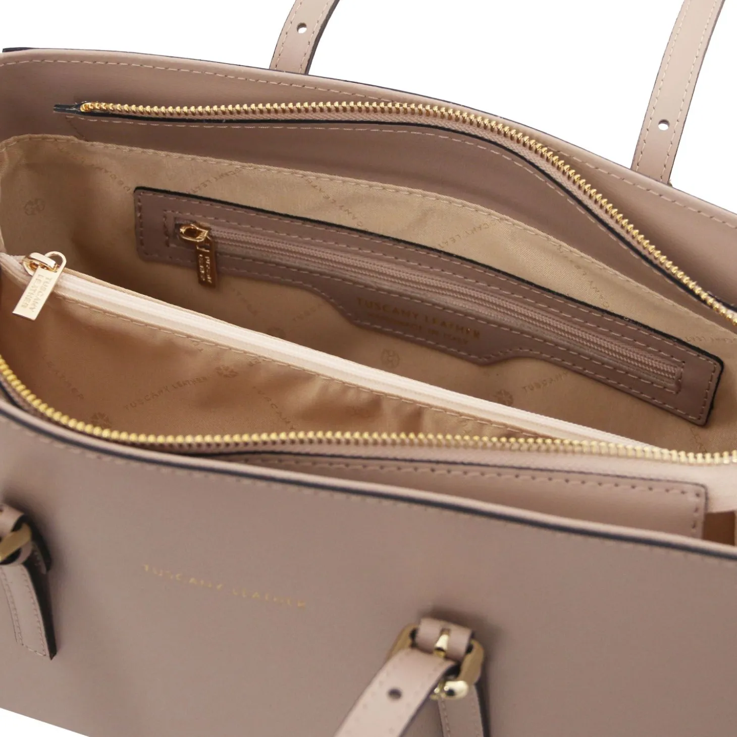 Schultertasche aus Leder