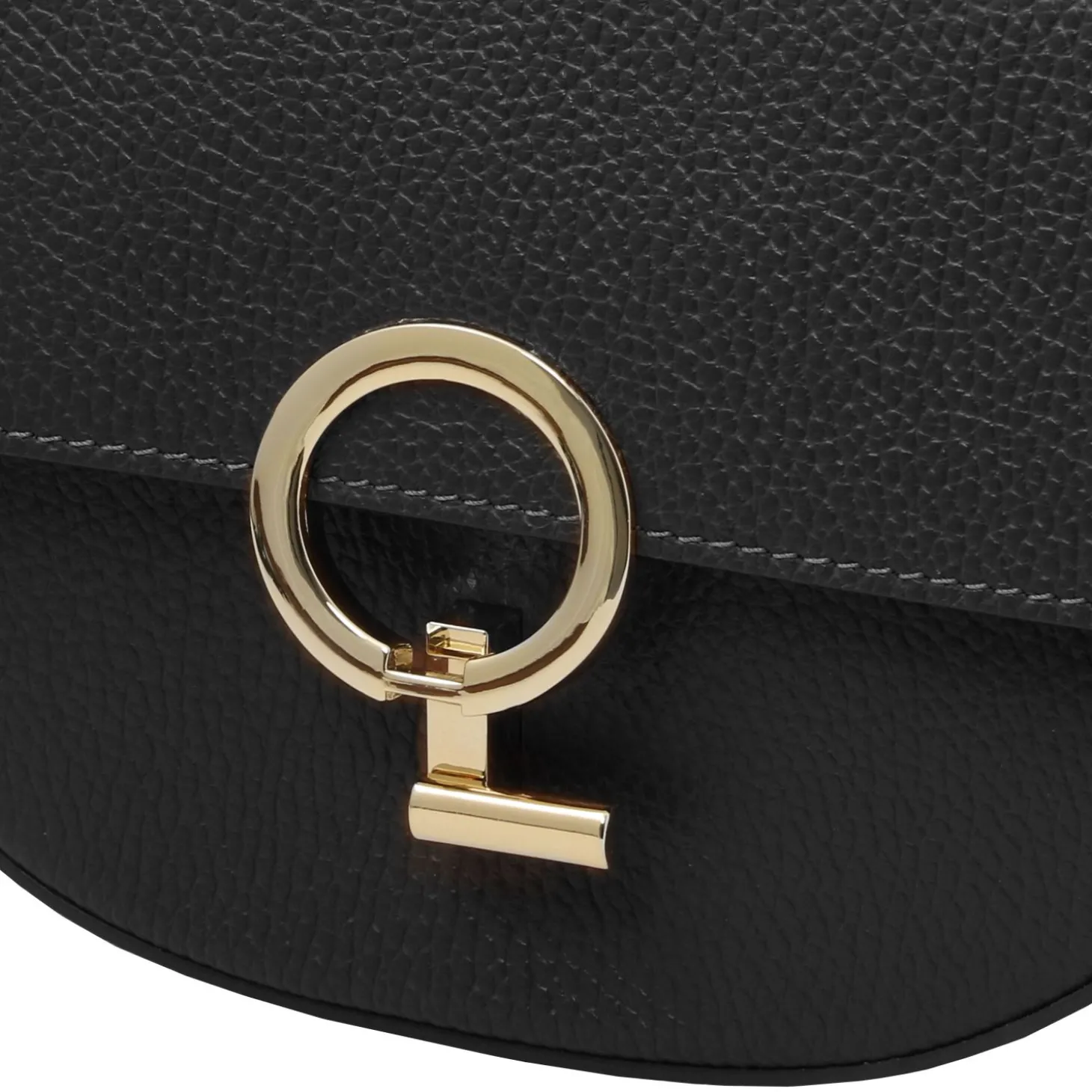 Schultertasche aus Leder