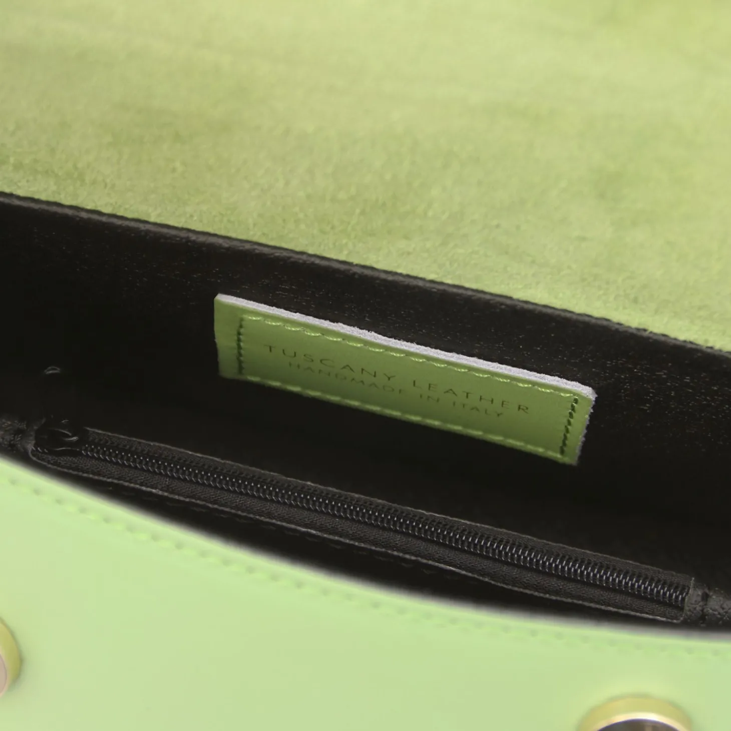 Schultertasche aus Leder