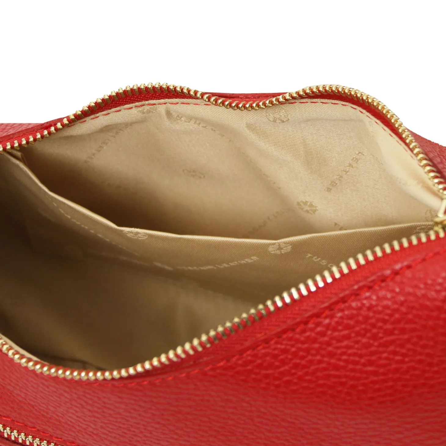 Schultertasche aus Leder