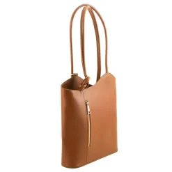 Schultertasche aus Saffiano Leder
