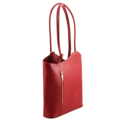 Schultertasche aus Saffiano Leder
