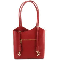 Schultertasche aus Saffiano Leder