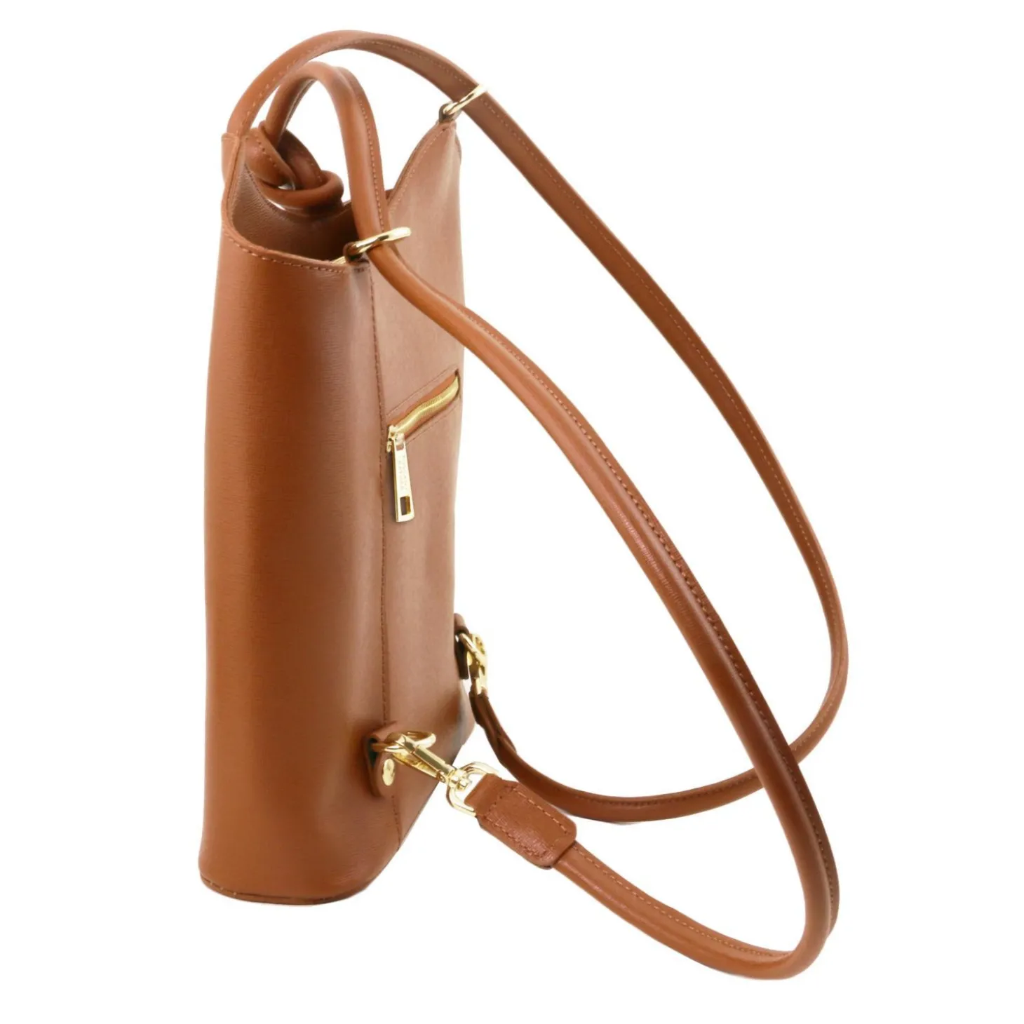 Schultertasche aus Saffiano Leder