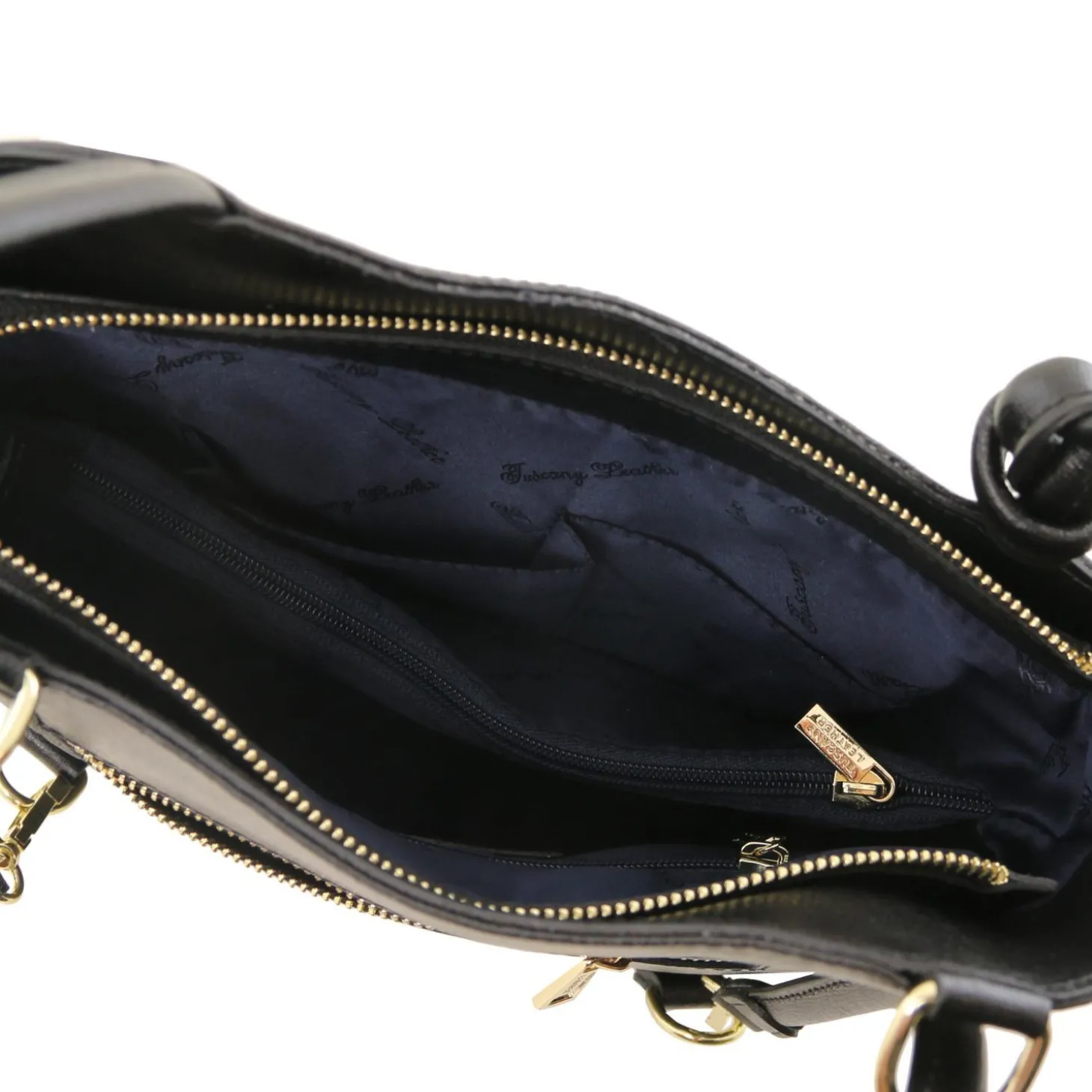 Schultertasche aus Saffiano Leder