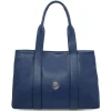 Schultertasche aus Weichem Leder