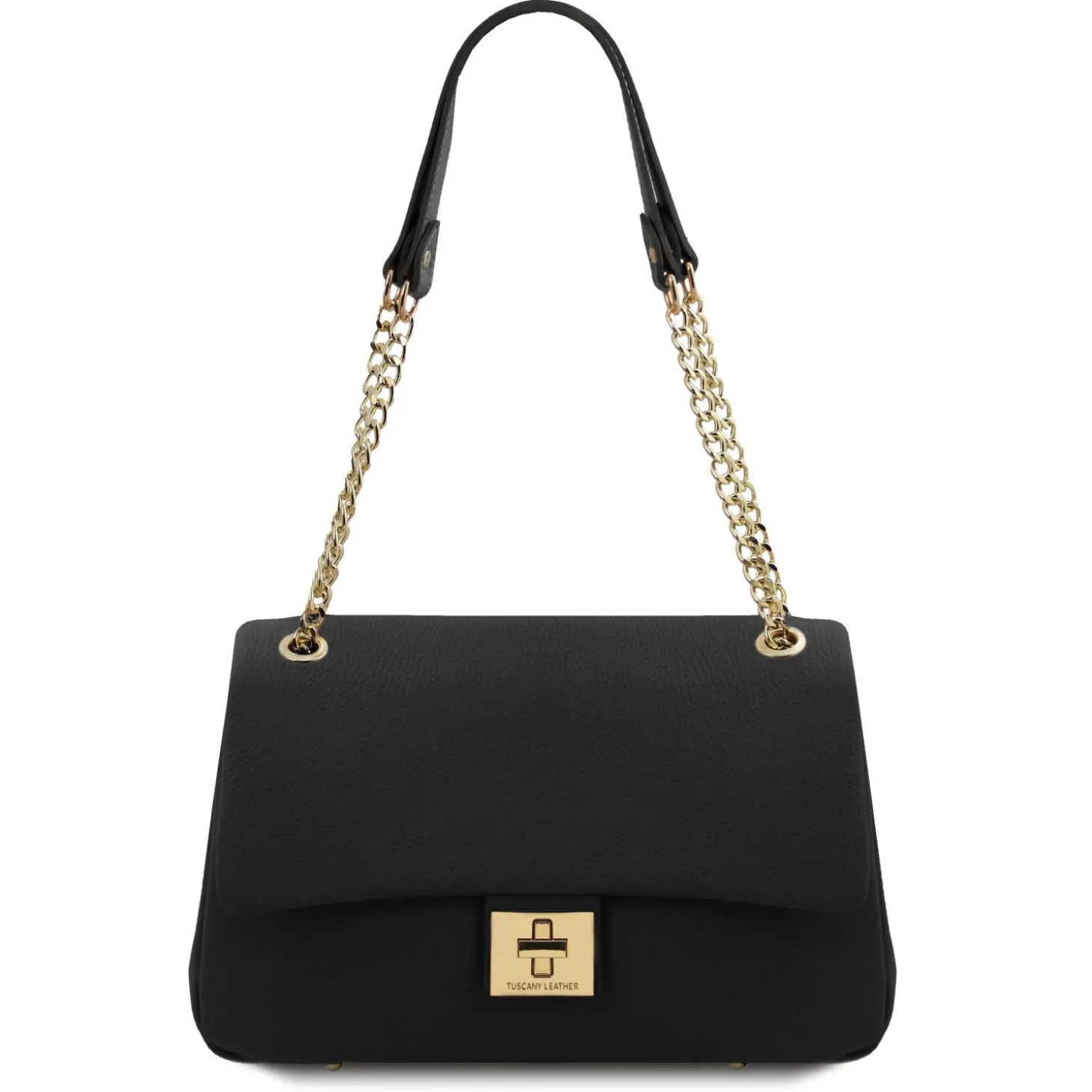 Schultertasche aus Weichem Leder