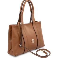 Schultertasche aus Weichem Leder