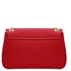 Schultertasche aus Weichem Leder