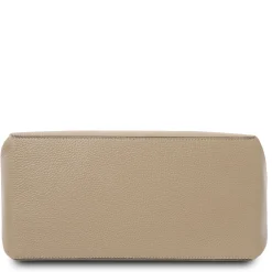 Schultertasche aus Weichem Leder