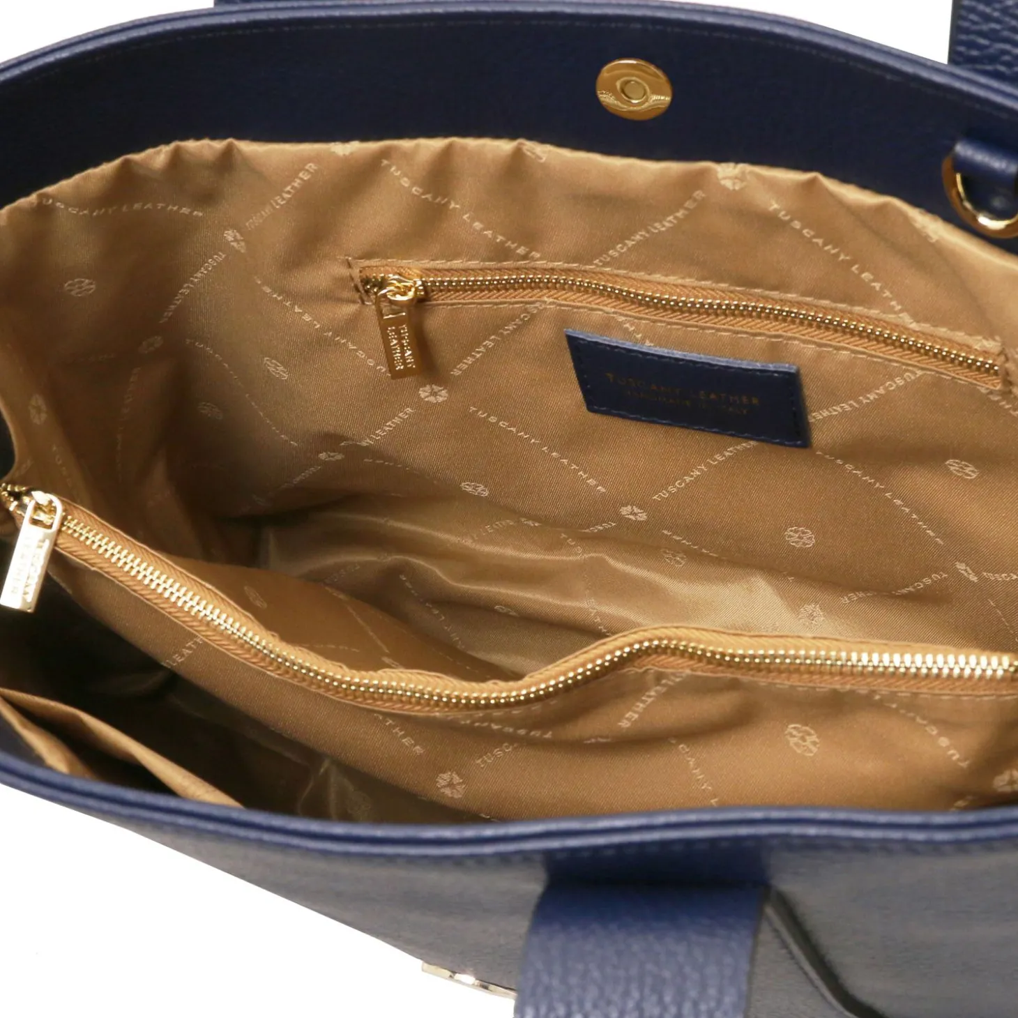 Schultertasche aus Weichem Leder