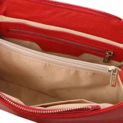 Schultertasche aus Weichem Leder