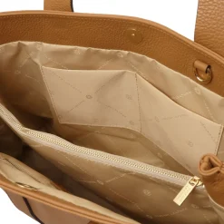 Schultertasche aus Weichem Leder
