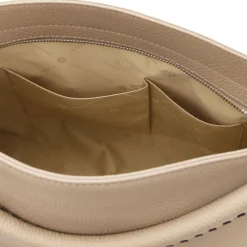 Schultertasche aus Weichem Leder