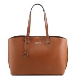 Shopping Tasche aus Leder und Brieftasche aus Leder mit 3 Scheinfächern und Münzfach