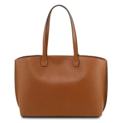 Shopping Tasche aus Leder und Brieftasche aus Leder mit 3 Scheinfächern und Münzfach