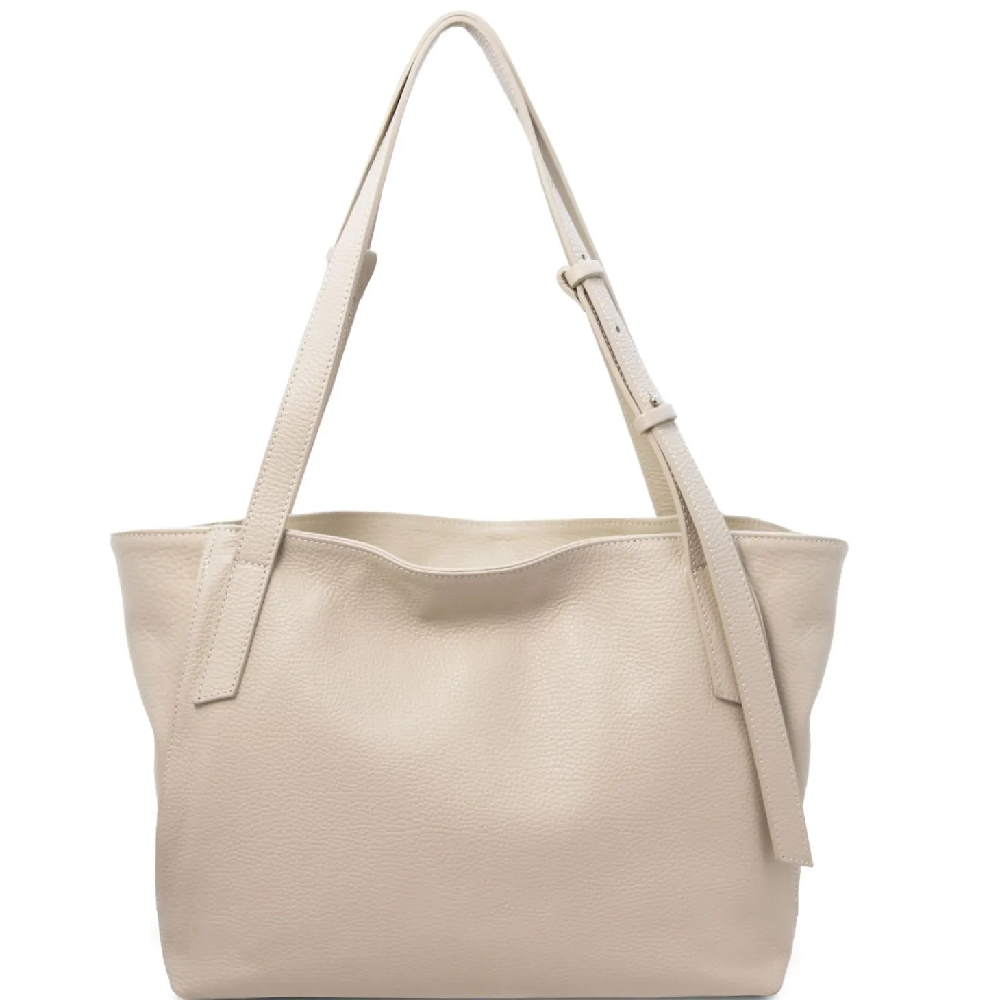 Shopping Tasche aus Weichem Leder