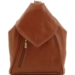 Stylischer Cityrucksack aus Leder