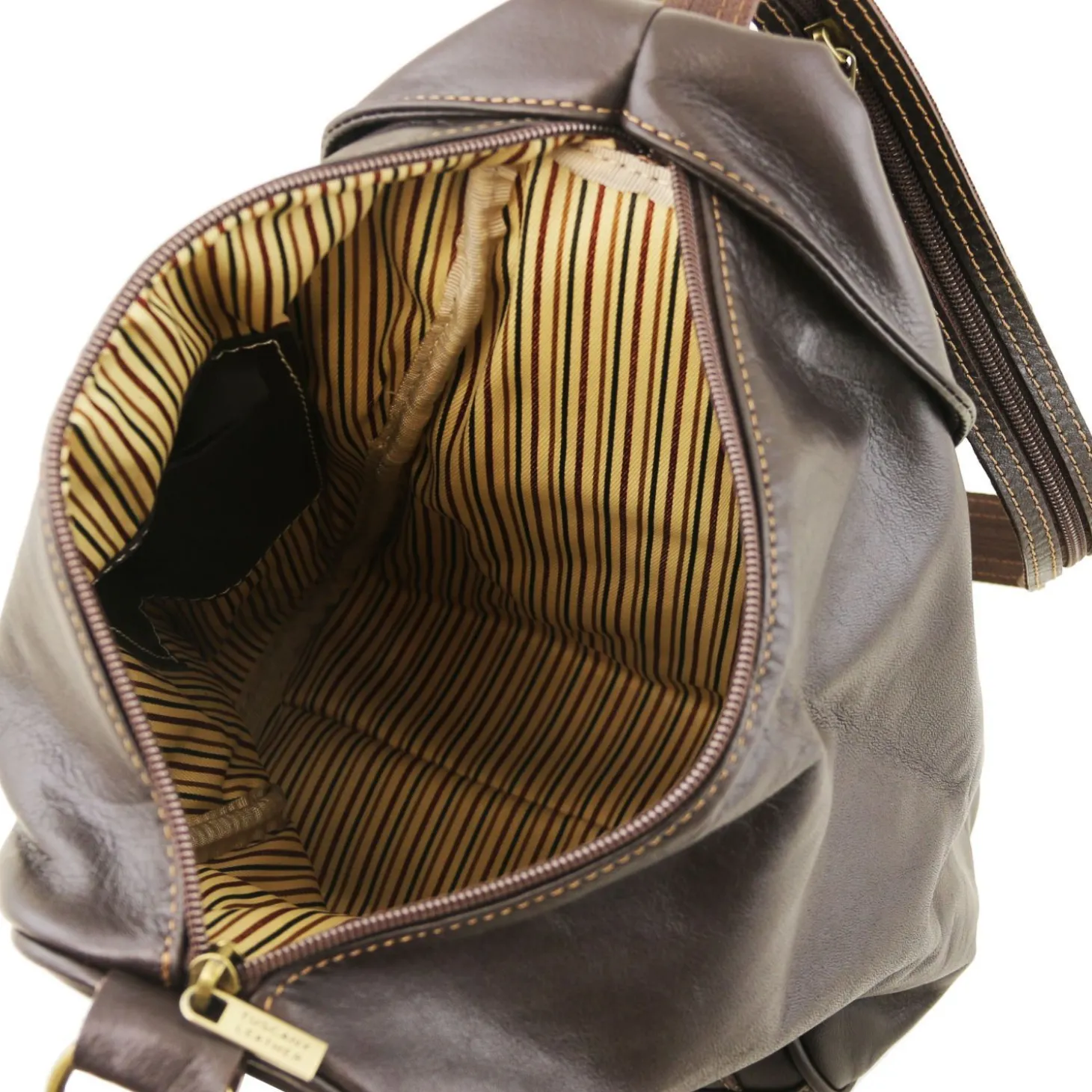 Stylischer Cityrucksack aus Leder