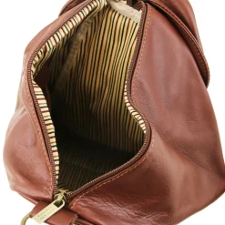 Stylischer Cityrucksack aus Leder