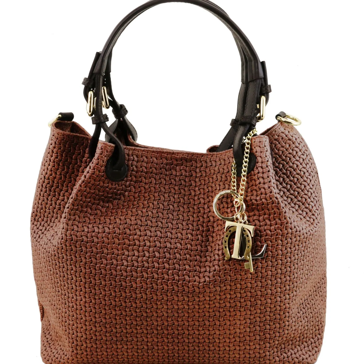 Tasche aus Geprägtem Leder