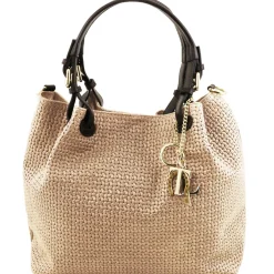 Tasche aus Geprägtem Leder