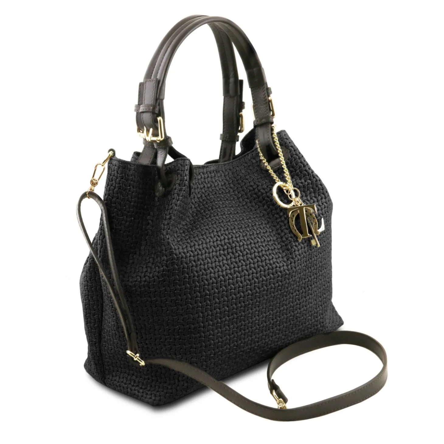Tasche aus Geprägtem Leder