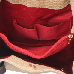 Tasche aus Geprägtem Leder