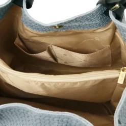 Tasche aus Geprägtem Leder