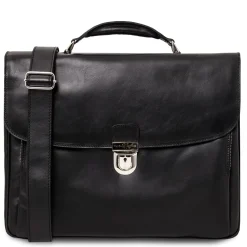 TL SMART Multifach-Notebooktasche aus Leder
