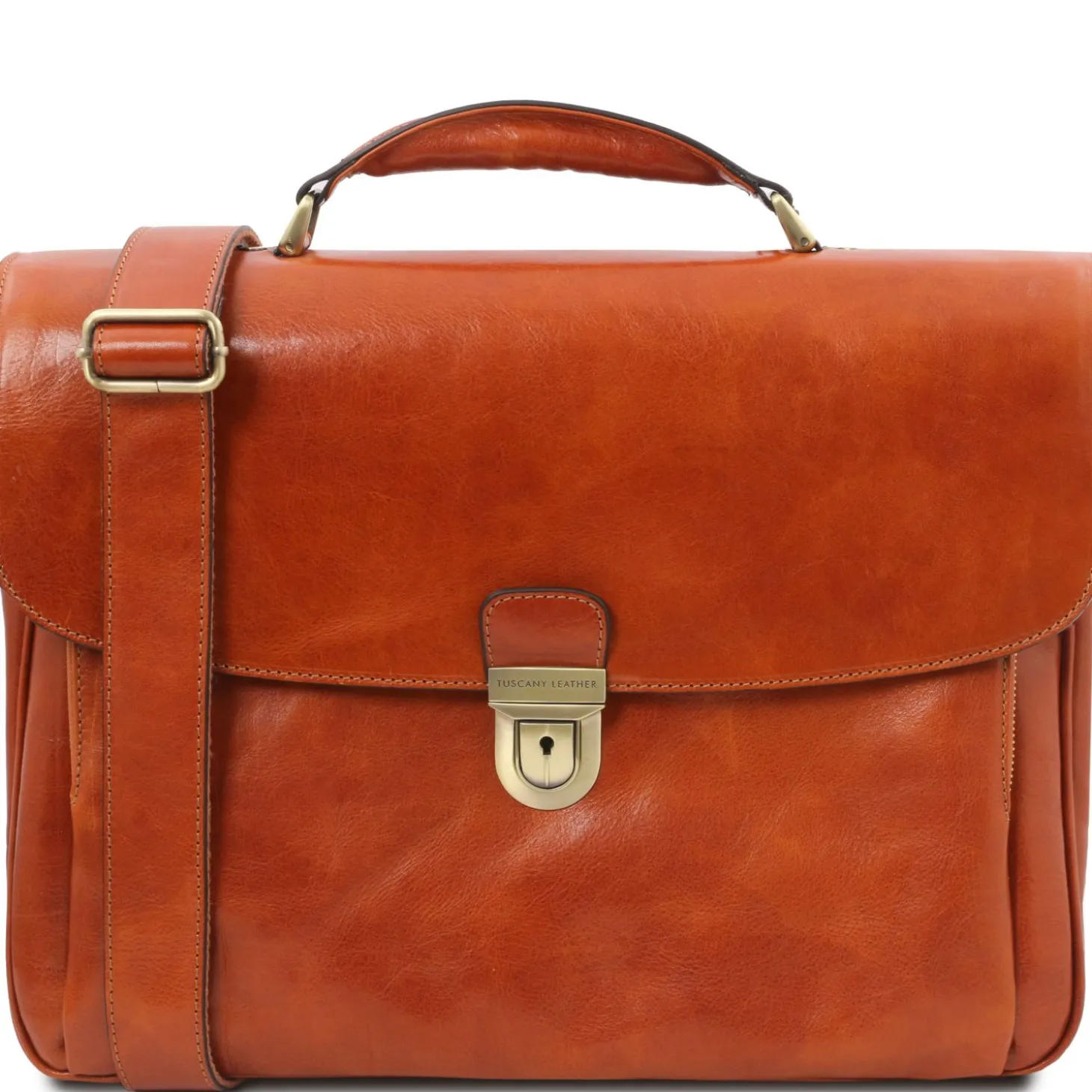 TL SMART Multifach-Notebooktasche aus Leder