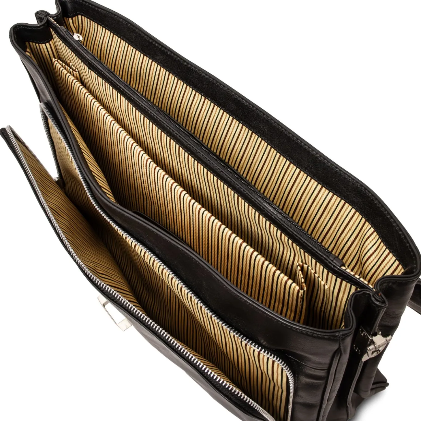 TL SMART Multifach-Notebooktasche aus Leder
