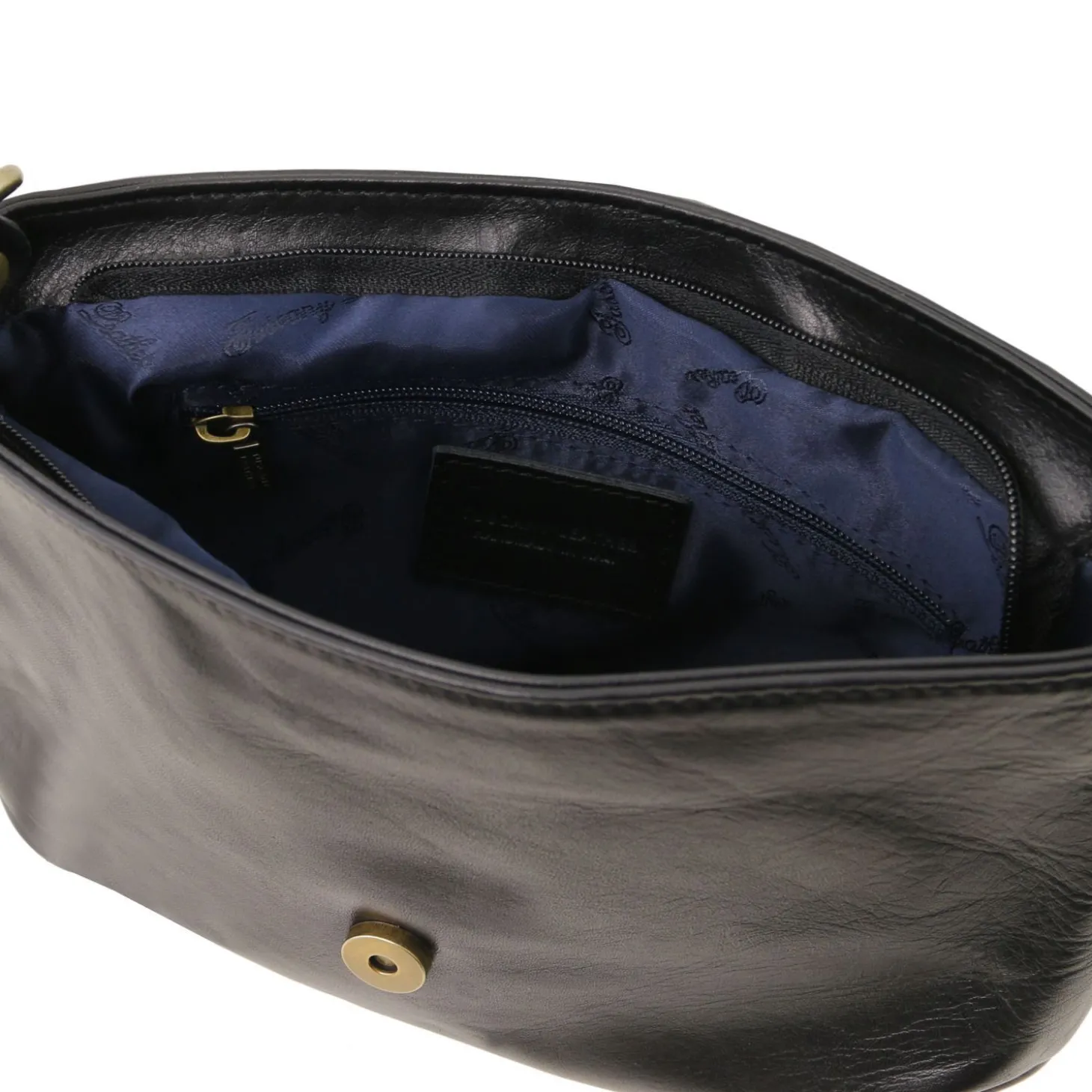 Umhängetasche aus Weichem Leder mit Quasten