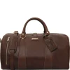 Weekender Reisetasche aus Leder - Gross